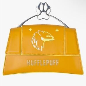 Fred Segal Hufflepuff Harry Potter Yellow Handbag NWT